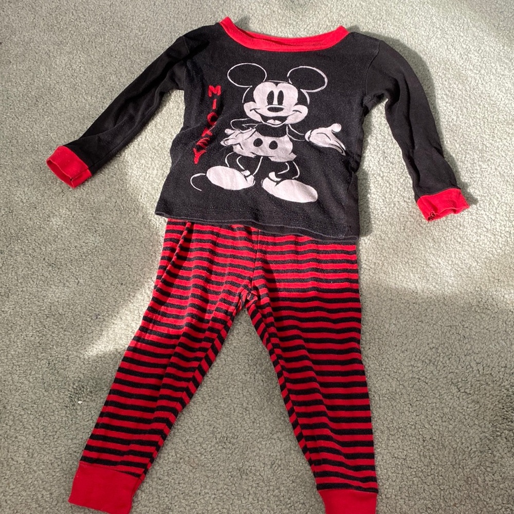 Mickey Mouse pajamas 2t